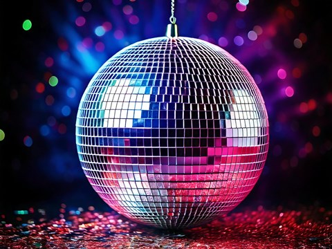 NYE glitterball